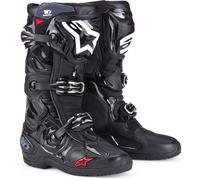Alpinestars Tech 10 Enduro Motocross Boots, black-white, size 45 46 for Men