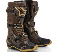 Alpinestars Tech 10 Limited Edition Squad 23 Motocross Boots, brown, size 47 for Men
