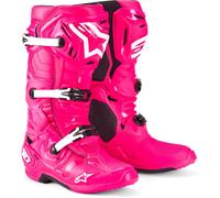 Alpinestars Tech 10 Motocross Boots, hotpink, size 10 (44,5)