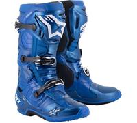 Alpinestars Tech 10 Motocross Race Boots Blue Black Adults