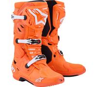 ALPINESTARS Tech 10 Supervented Boots ORG FL/BLK/WHT 2025 Model