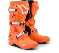 Alpinestars Tech 10 Supervented Motocross Boots - Fluo Orange/Black