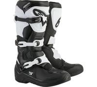 Alpinestars Tech 3 Moto Motocross Off-Road MX Boots Black / White