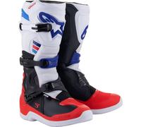 Alpinestars Tech 3 Moto Motocross Off-Road MX Boots White / Red / Black