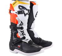 Alpinestars Tech 3 Motocross Boots, black-white-red, size 48 for Men