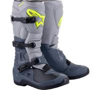 Alpinestars Tech 3 Motocross Boots, light grey/dark grey, size 12 (47)