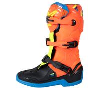 alpinestars Tech 3S Boots unisex Neon orange/Yellow/Blue/Black, 5