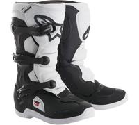 Alpinestars Tech 3s Kids Youth Motocross Boots - Black/White