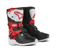 Alpinestars Tech 3S Kids Motocross Boots, black-white-red, size 28