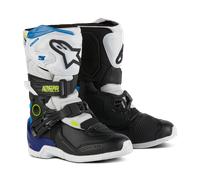 Alpinestars Tech 3S Kids - White Black Enamel Blue - EU 32