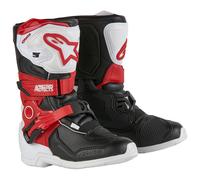 Alpinestars Tech 3S Kids Motocross Boots, black-white-red, size 33