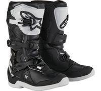 Alpinestars Tech 3S Youth Moto Motocross Off-Road MX Boots White / Black