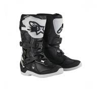 Alpinestars Tech 3S Youth MX Boots White Black Motocross Off-Road