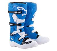 Alpinestars Tech 5 Motocross Boots Blue White Adults