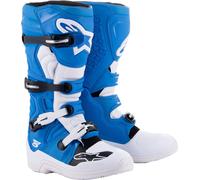 Alpinestars Tech 5 Motocross Boots, white-blue, size 49 50 for Men