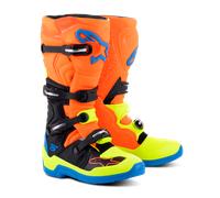 Alpinestars Tech 5 MX Boots Orange Fluo/Enamel/Blue/Yellow Fluo42 Orange Fluo,Enamel,Blue,Yellow Fluo