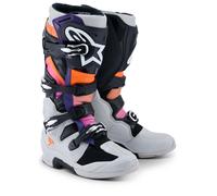 ALPINESTARS Tech 7 Boots BLK/GY/ORG FL/MAG 2025 Model