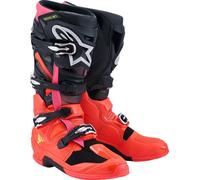 ALPINESTARS Tech 7 Boots BLK/RD FLUO/PINK 2025 Model