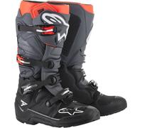 ALPINESTARS Tech 7 Enduro Boot Motocross | Off Road | Enduro Black Grey Red Fluo