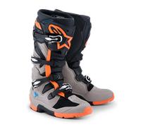 Alpinestars Tech 7 Enduro 2026 Motocross Boots, grey/black/orange, size 14