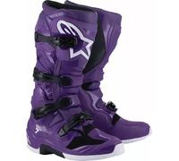 Alpinestars Tech 7 Moto Motorcycle Motorbike Boots Purple