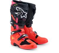 Alpinestars Tech 7 Motocross Boots, black/red/pink, size 11 (45,5)