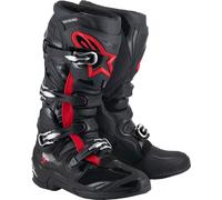 Alpinestars Tech 7 Motocross Boots, black/red, size 9 (43)