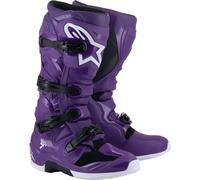 Alpinestars Tech 7 Motocross Boots, purple, size 48 for Men