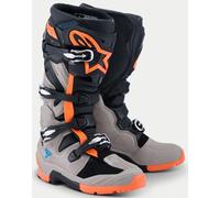 Alpinestars Tech 7 Motocross Enduro Boots Black/Orange/Grey