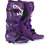 Alpinestars Tech 7 Motorbike Motorcycle Boots Purple