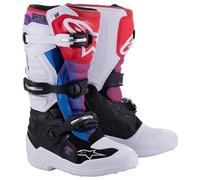 Alpinestars Tech 7S Youth Motocross Boots, black-white-red, size 40 41