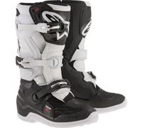 Alpinestars Tech 7S Youth/Kids Motocross Enduro Boots Black/White