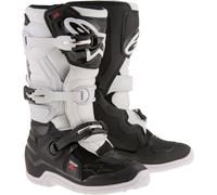Alpinestars Tech 7S Youth Motocross Boots, black-white, size 39