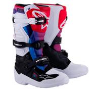 ALPINESTARS ALPINESTARS - Boots Tech 7S Junior White / Black / Rainbow 2 (EU 34)