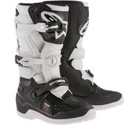 Alpinestars Tech 7S Youth Motocross Off-Road MX Boots Black / White
