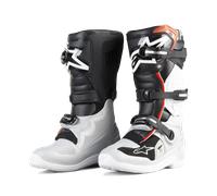 Alpinestars Tech 7S- Black Silver White Gold - US 2