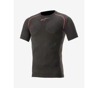 Alpinestars Ride Tech V2 Motorcycle Top Short Sleeve Summer Base Layer Black Red
