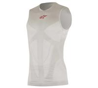 Alpinestars Tech Tank Summer Shirt, red-silver, size XS S for Men