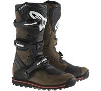 Alpinestars Tech-T Moto Motocross Off-Road MX Boots Black / Brown
