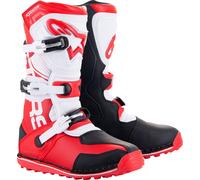 Alpinestars Tech-T Motocross Off-Road MX Boots Red / Black / White