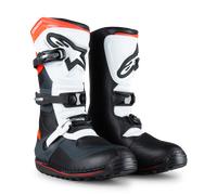 Alpinestars Tech-T Motorcycle Boots, black-white-red, size 43 for Men