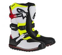 Alpinestars TECH T Trials Bike Boots. White/Red/Flouro. ALL SIZES. SPECIAL OFFER