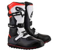 Alpinestars Tech-T Trials Boots Black/Gray/Red Fluo