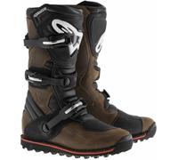 Alpinestars Tech T Trials Boots - Brown Oiled