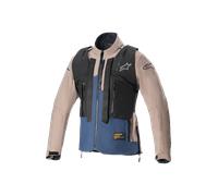Alpinestars Techdura Motocross Jacket, blue-brown, size L