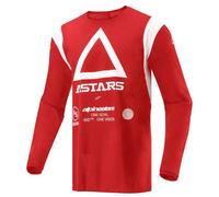 Alpinestars Techdura Long Sleeve Jersey Red L Men