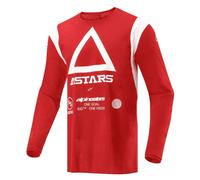 Alpinestars Techdura Moto Motocross Off-Road MX Jersey Red
