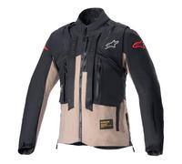 Alpinestars Techdura Moto Motorcycle Motorbike Jacket Black / Brown