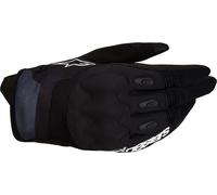 Alpinestars Techdura Motocross Gloves, black/white, size M
