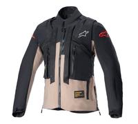 Alpinestars Techdura Motorcycle Motorbike Jacket Black / Brown